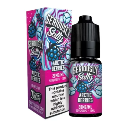 Arctic Berries Nic Salt E-Liquid Seriously Salty Series by Doozy Vape Co (10ml) - 20mg