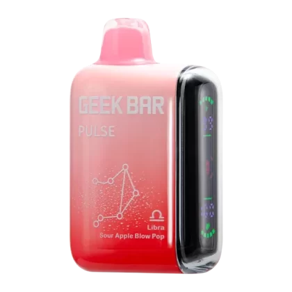 Sour Apple B-Burst Geek Bar Pulse - Site#VAP~Nicotine#50mg~Size#Single>5 Pack