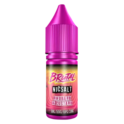 Just Juice Brutal Rhubarb & Custard Nic Salt Vape Juice