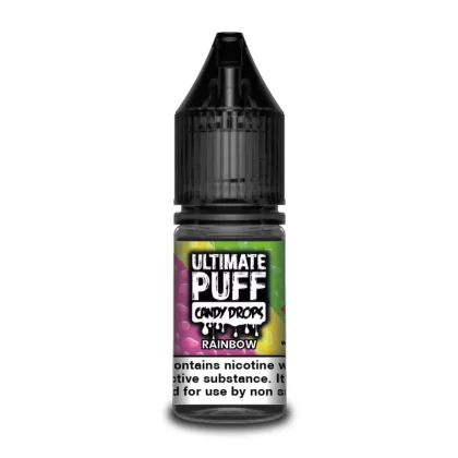 Ultimate Puff Candy Drops Rainbow 10ml Vape Juice - 10 Pack - Strength
