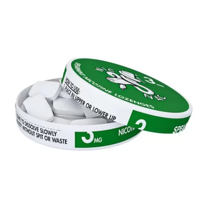 Nic Nac Spearmint Nicotine Lozenges - 15 per can - 6 mg