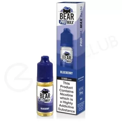 Blueberry Nic Salt E-Liquid by Bear Pro Max