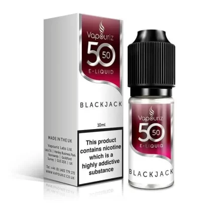 Vapouriz BlackJack E Liquid – 50/50 Series (10ml)