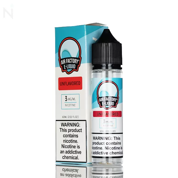 Air Factory - Unflavored - 60mL - 3mg