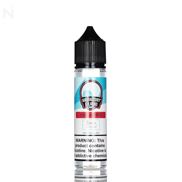 Air Factory - Unflavored - 60mL - 3mg - Image 2
