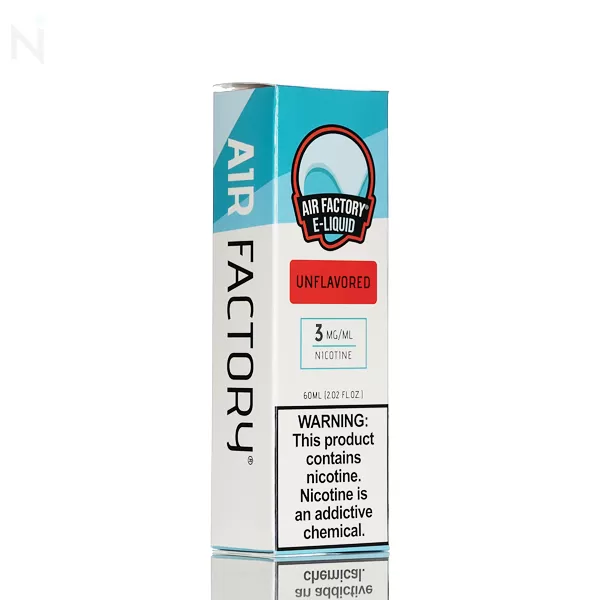 Air Factory - Unflavored - 60mL - 3mg - Image 3