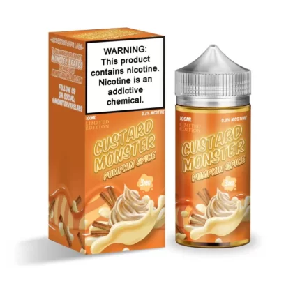 Custard Monster Pumpkin Spice 100ml E-Juice - Ecigmafia