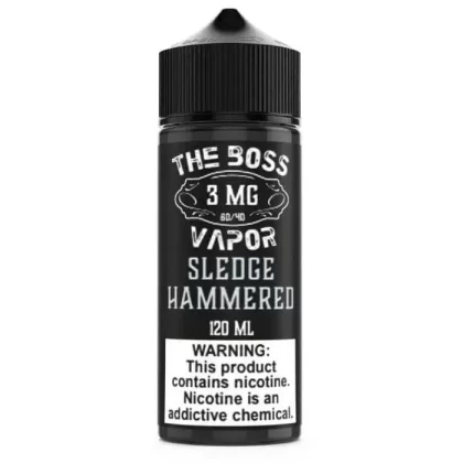 Sledge Hammered E-Liquid by The Boss Vapor - Size#60ml>120ml~Nicotine#6MG>12MG>3MG