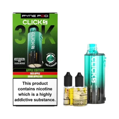 Pyne Pod Click S 30K Prefilled Pod + Refill Container - Grape Edition