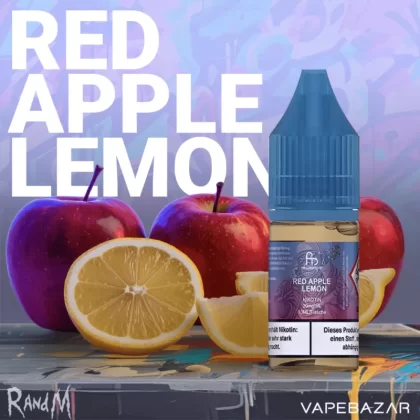 RandM Tornado Liquid – Red Apple Lemon - Aromastoffe, Nikotin; 20mg/ml, Nikotinfrei