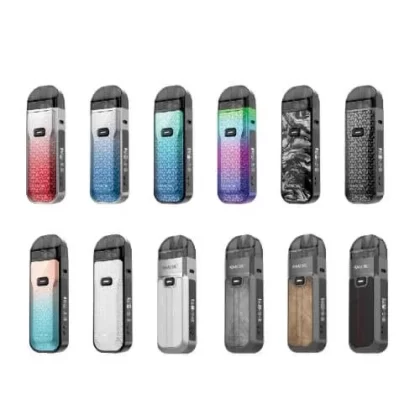 SMOK Nord 5 Pod Starter Kit - Color#7-Color Dart>Black Dart>Blue Grey Dart>Blue Pink Dart>Fluid Black Grey>Green Blue Dart>Red Grey Dart>White Dart>Leather Beige White>Leather Black>Leather