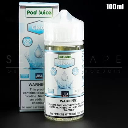 Pod Juice – Clear (Unflavored) Eliquid 100ml