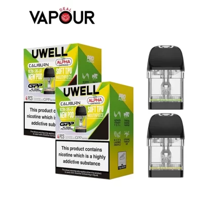 Uwell GPP Alpha Pods - 0.9 Ohm XL - Top Fill