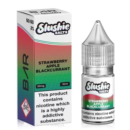 Strawberry Apple Blackcurrant Bar By Slushie Salt 10ml