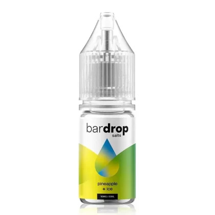 Pineapple Ice By Bar Drop Salts 10ml - Nicotine Strength#20mg (Salt)>10mg (Salt)>5mg (Salt)