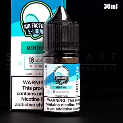 Air Factory – Menthol Nic Salt 30ml