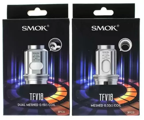 SMOK TFV18 REPLACEMENT VAPE COILS