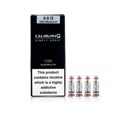 UWELL CALIBURN G COILS 0.8Ω, 4 pack - Eliquidsupply