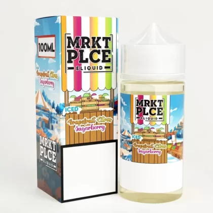 ICED Grapefruit Citrus Sugarberry – MRKT PLCE – 100mL Vape - Vape Product; Vape Product, Vape Product (3D2E91)