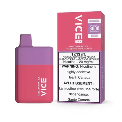 VICE 6000 – RAZZ CURRANT ICE