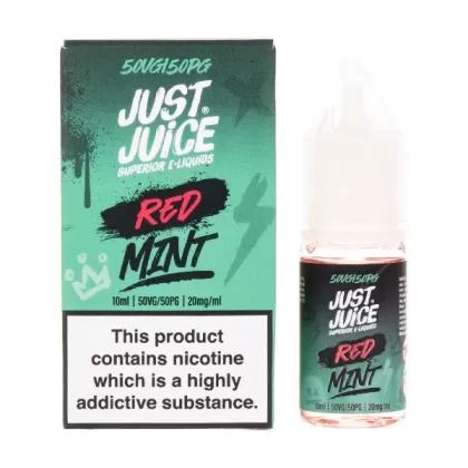 Red Mint Nic Salt E-Liquid by Just Juice - 20mg