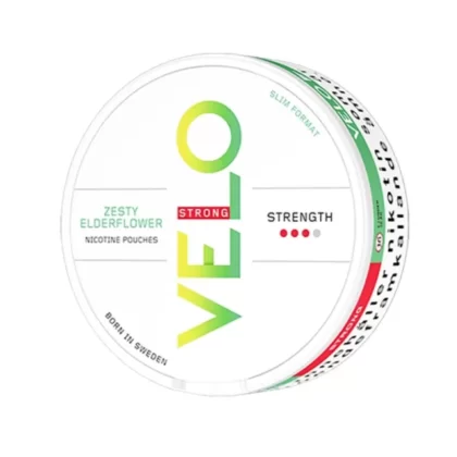 Velo Zesty Elderflower S3 – All White Portion - Velo / Yes / 10mg