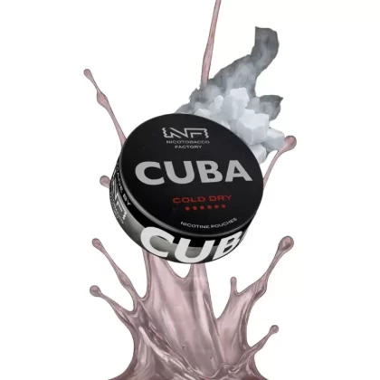 Woreczki nikotynowe CUBA BLACK 19,9mg – Cold Dry Snus AKCYZA