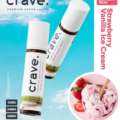 Crave 60ml 12/24/36mg 50vg/50pg - Purple Velvet Dream - Ube Cheesecake / 36mg