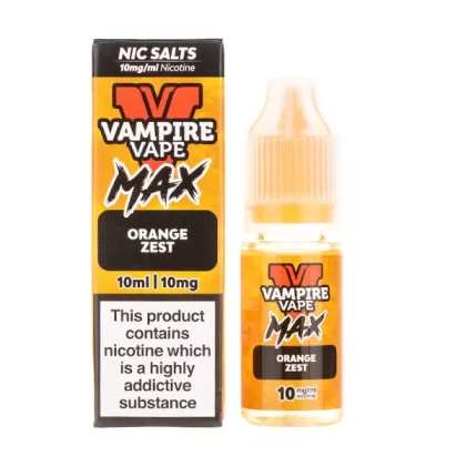 Orange Zest Nic Salt E-Liquid by Vampire Vape Max - 5mg
