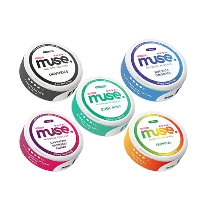 18 mg Muse Nikotinbeutel – 20 Geschmacksrichtungen für diskreten Genuss