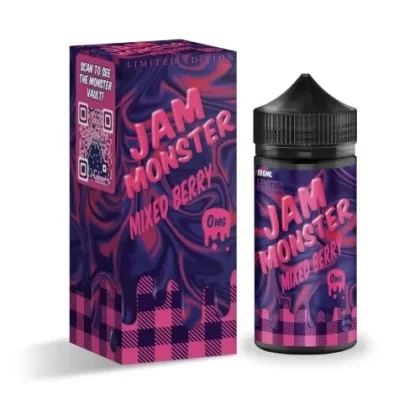 Jam Monster E-Liquid – Mixed Berry 100ml - Vape Product; Vape Product, Vape Product