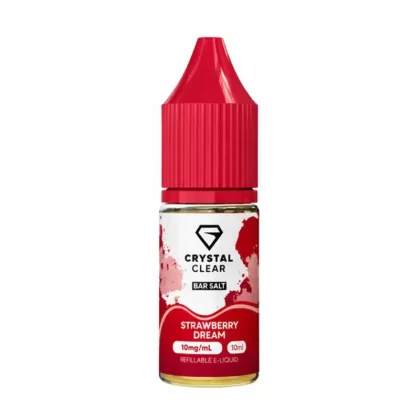 Crystal Clear Bar Salts Strawberry Dream Nic Salt - 20mg
