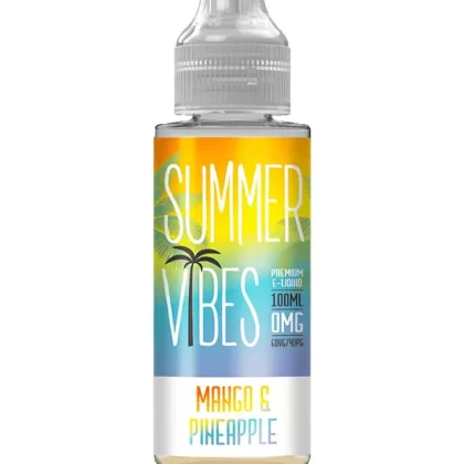Summer Vibes Mango & Pineapple E Liquid 120ml - 0mg