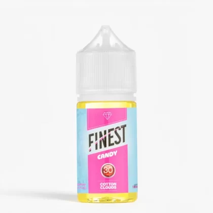 Finest SaltNic Cotton Clouds 30mL – Pre-Steeped Cotton Candy - Vape Product, Vape Product (5D56A0)