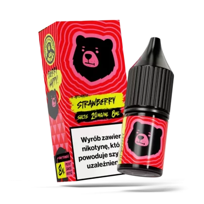Liquid Go Bears Salt Frux 8ml 20mg Strawberry