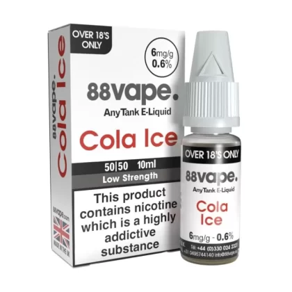 Cola Ice E-Liquid Anytank Series by 88vape (10ml) - 6mg