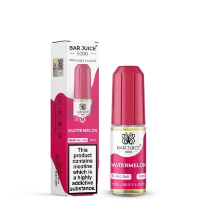 Watermelon Bar Juice 5000 Nic Salts e Liquid 10ml – TPD - Vapestorm Co