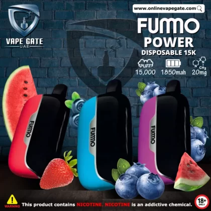 Fummo Power Disposable Vape (15,000 Puffs) - Mango Passionfruit / 20 mg
