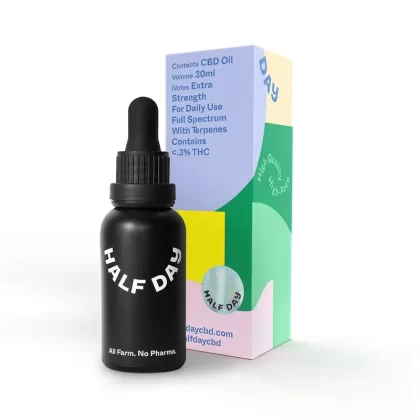 Half Day Full-Spectrum CBD Oil Tincture