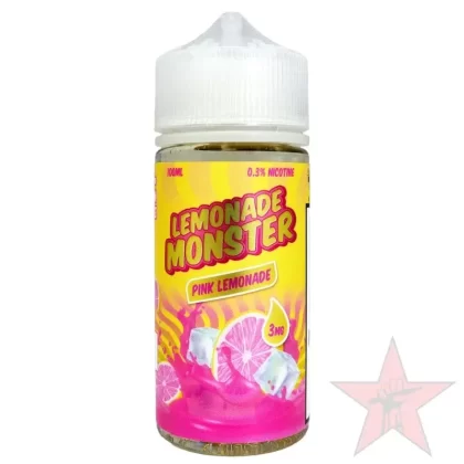 Lemonade Monster – Pink – 100mL - Nicotine (mg)#3