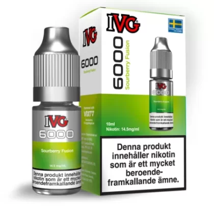 IVG Salt 6000 – Sourberry Fusion 14,5mg 10ml - E Ciggbolaget Se