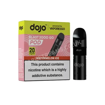 Dojo Blast 2000 Go Watermelon Ice Prefilled Pod - Vapestreams Co