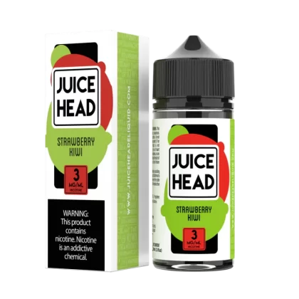 Juice Head - Strawberry Kiwi - 100ML E-Liquid - 0MG