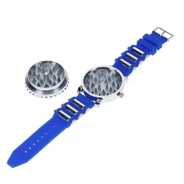 Watch Grinder – Metal Herb Grinder (Blue)