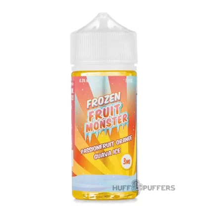 Frozen Fruit Monster – Passionfruit Orange Guava Ice 100mL - Ecigdepot