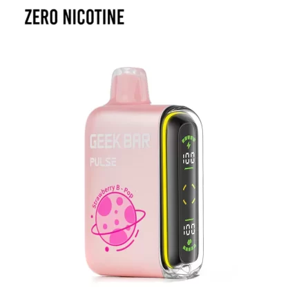 🅾️ STRAWBERRY POP GEEK BAR PULSE (ZERO Nicotine)