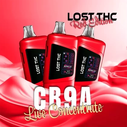 Lost THC V3 7.5g CB9A Disposable Red Edition