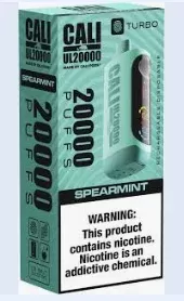 Cali UL20000 Disposable [20,000 puffs] – Spearmint