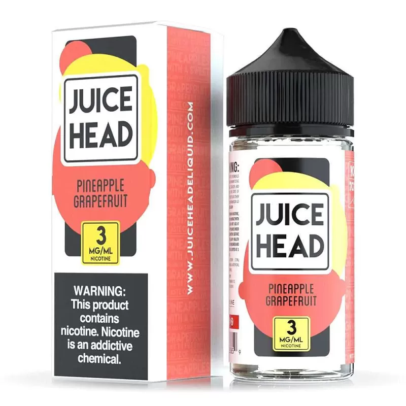 JUICE HEAD – PINEAPPLE GRAPEFRUIT 100ML - Vapebazaar Pk