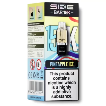 Pineapple Ice by SKE Bar 15K - 20 mg/ml